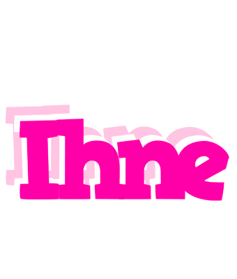 Ihne dancing logo