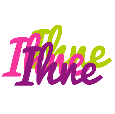 Ihne flowers logo