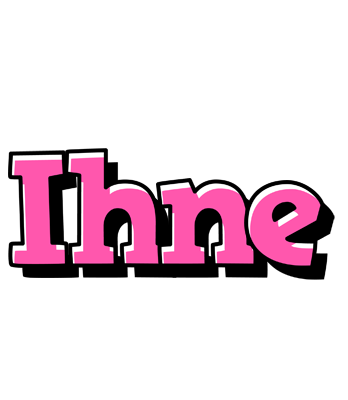 Ihne girlish logo