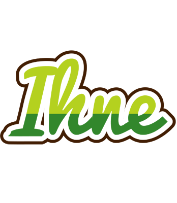 Ihne golfing logo