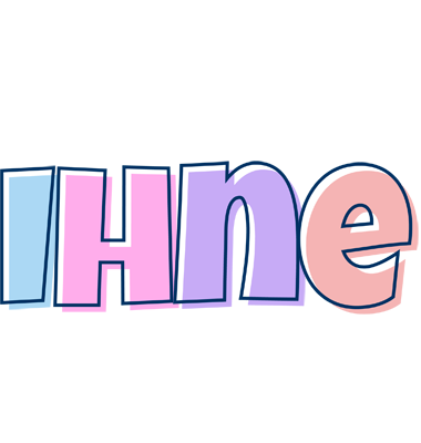 Ihne pastel logo