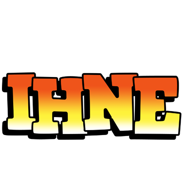 Ihne sunset logo