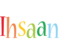 Ihsaan birthday logo