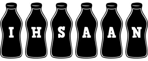 Ihsaan bottle logo