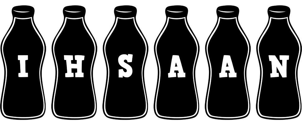 Ihsaan bottle logo
