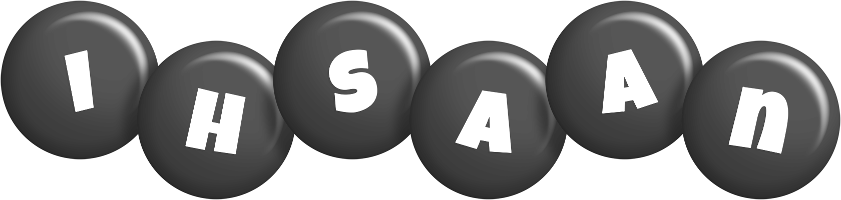 Ihsaan candy-black logo