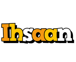 Ihsaan cartoon logo