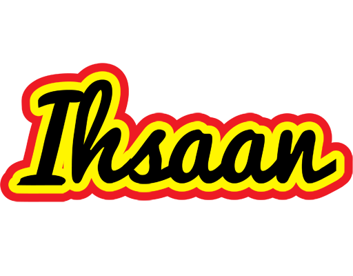 Ihsaan flaming logo
