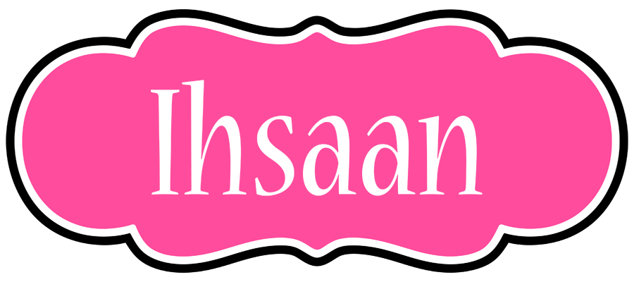 Ihsaan invitation logo