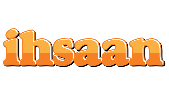 Ihsaan orange logo