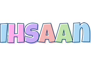 Ihsaan pastel logo