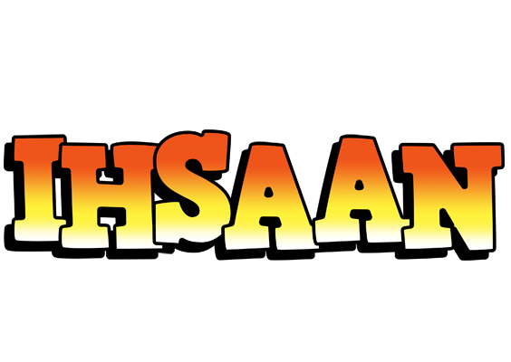 Ihsaan sunset logo