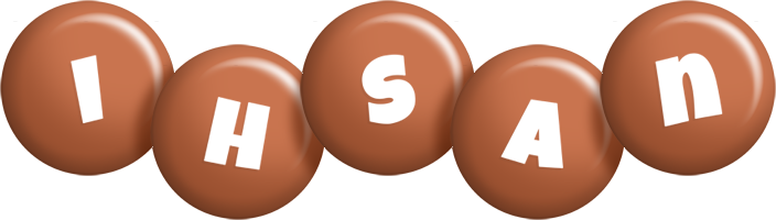Ihsan candy-brown logo