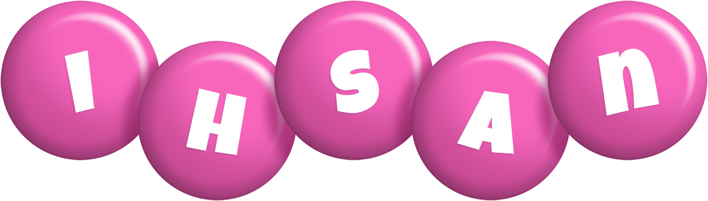Ihsan candy-pink logo