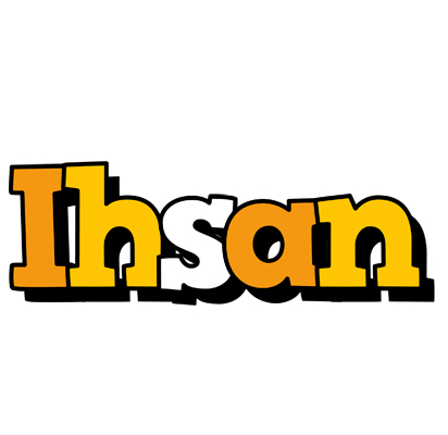 Ihsan cartoon logo