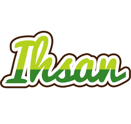 Ihsan golfing logo