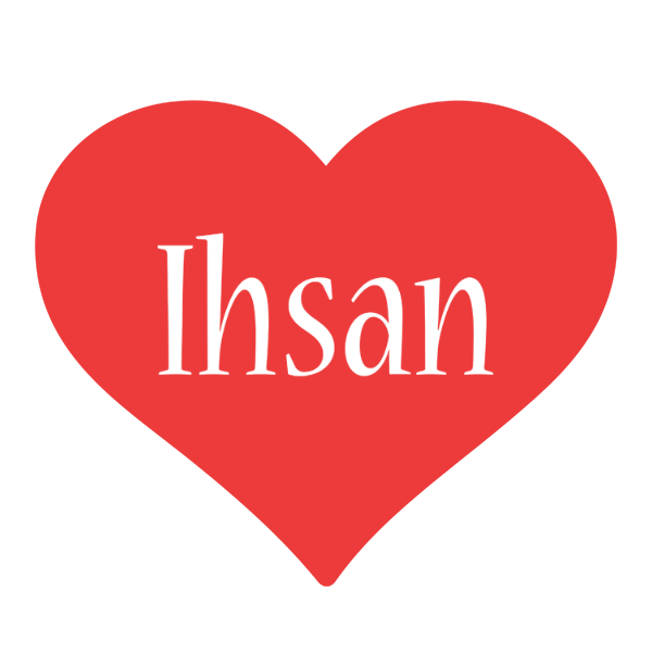 Ihsan love logo