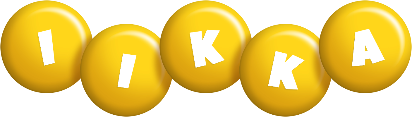 Iikka candy-yellow logo