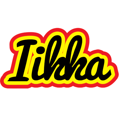 Iikka flaming logo