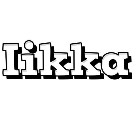 Iikka snowing logo