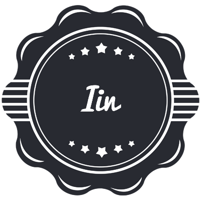 Iin badge logo