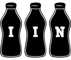 Iin bottle logo