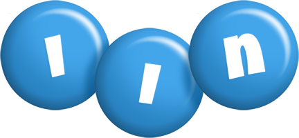 Iin candy-blue logo