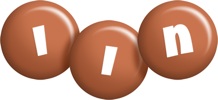 Iin candy-brown logo