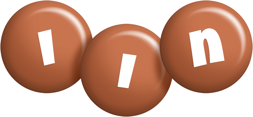 Iin candy-brown logo