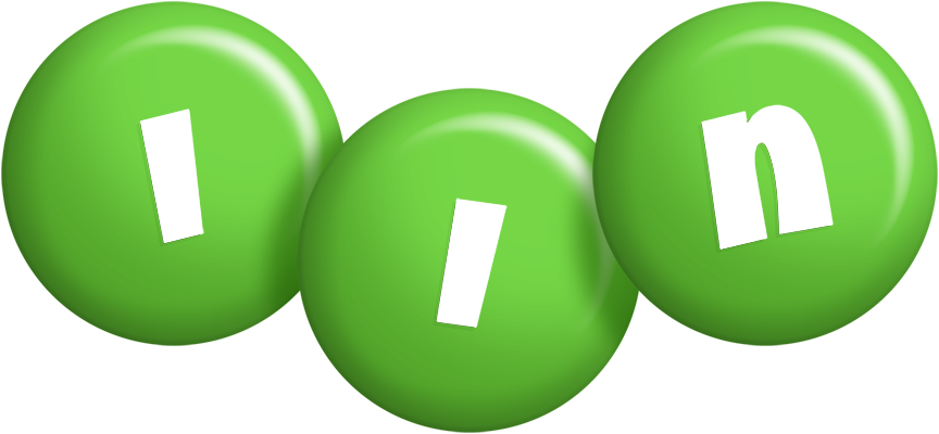 Iin candy-green logo