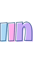 Iin pastel logo