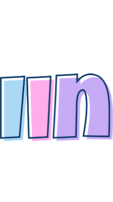 Iin pastel logo