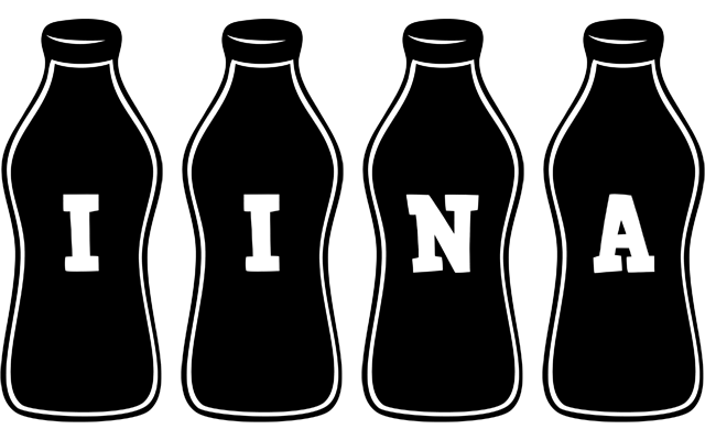 Iina bottle logo