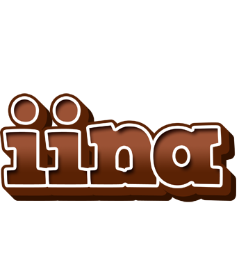 Iina brownie logo