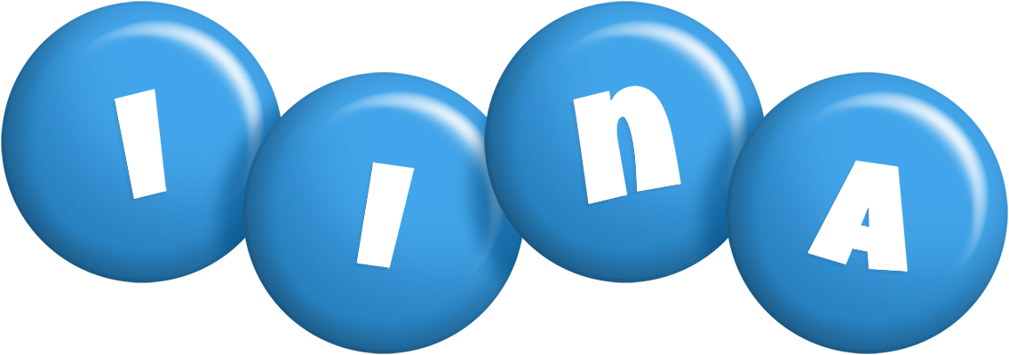 Iina candy-blue logo
