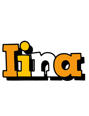 Iina cartoon logo