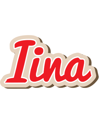 Iina chocolate logo