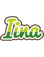 Iina golfing logo