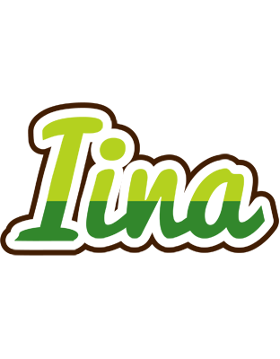 Iina golfing logo