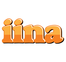 Iina orange logo