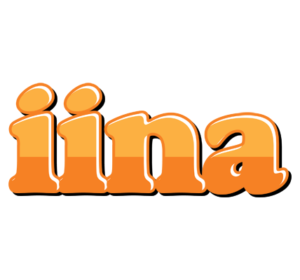 Iina orange logo