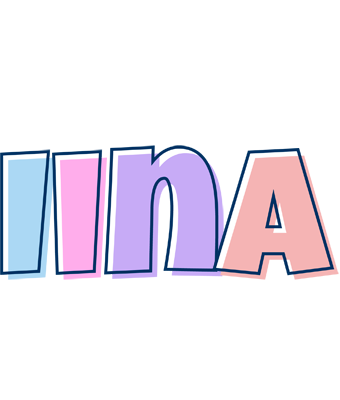 Iina pastel logo