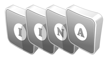 Iina silver logo