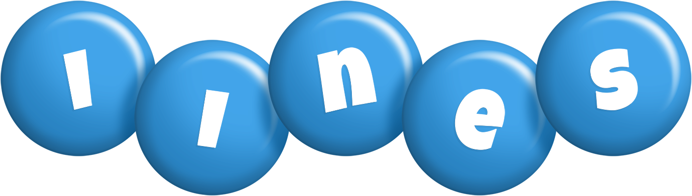 Iines candy-blue logo