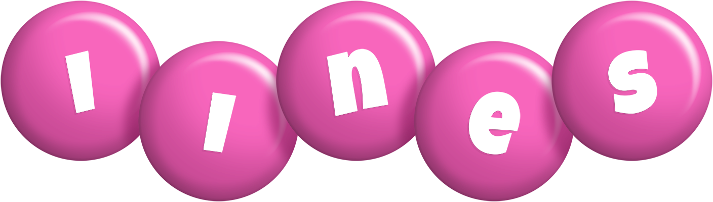 Iines candy-pink logo
