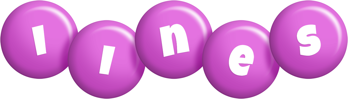 Iines candy-purple logo