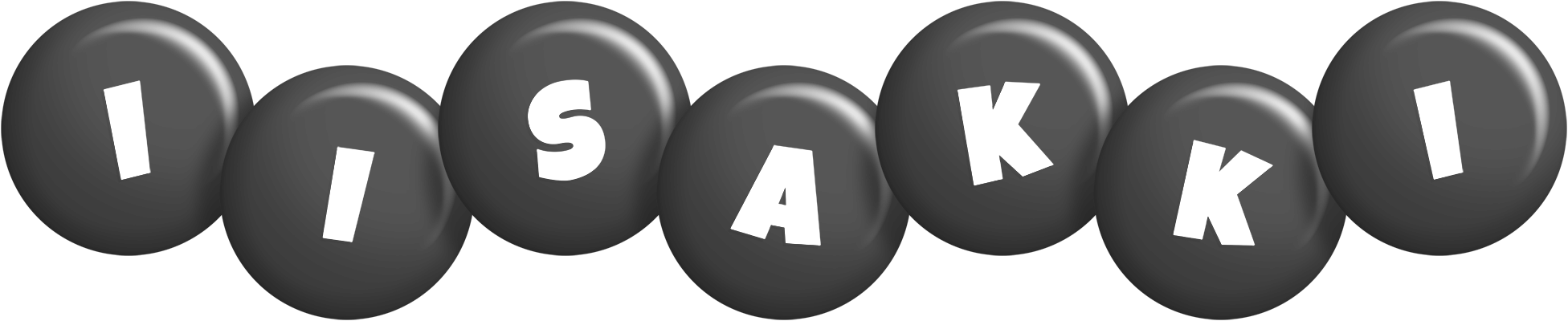 Iisakki candy-black logo
