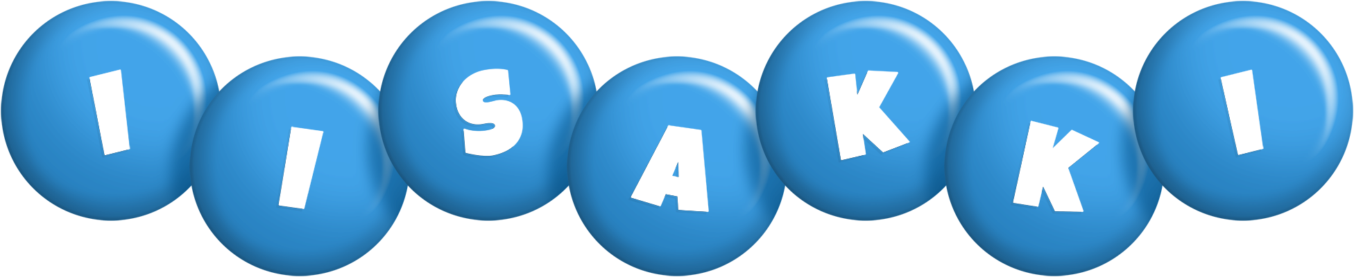 Iisakki candy-blue logo