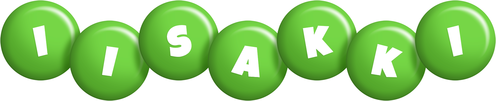 Iisakki candy-green logo