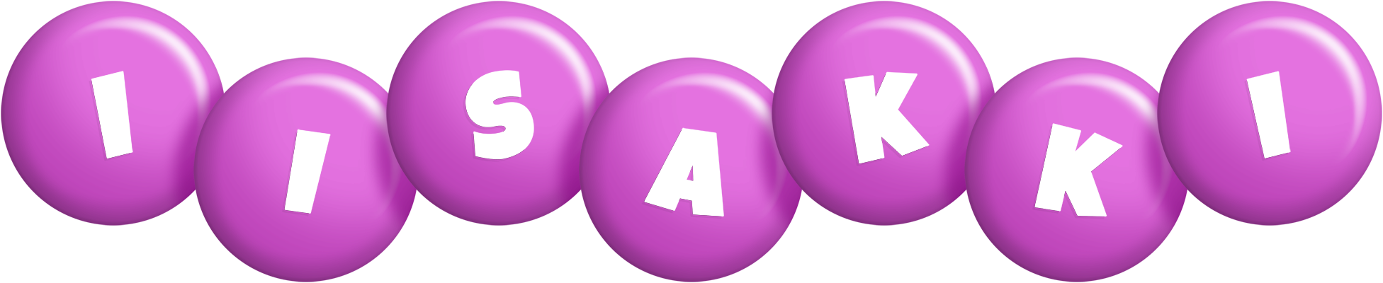 Iisakki candy-purple logo
